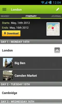 TouristEye - Travel guide android App screenshot 0