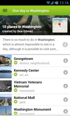 TouristEye - Travel guide android App screenshot 2